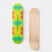 HAMbWG - Skateboards - Krawatte Gelb grün (Vorderseite)