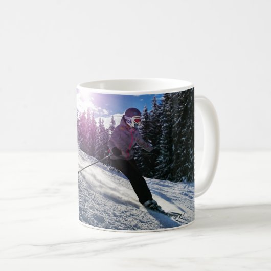 HAMbWG - Skiier Coffee Tasse (VorderseiteRechts)