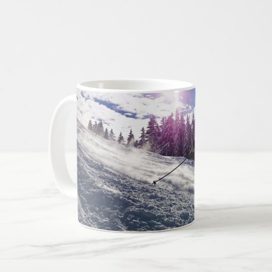 HAMbWG - Skiier Coffee Tasse (Vorderseite Links)