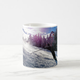 HAMbWG - Skiier Coffee Tasse