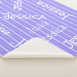 HAMbWG - Softest Fleece - Ihr Name! Sherpadecke