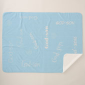 HAMbWG - Softest Fleece - Ihr Name! Sherpadecke (Vorderseite (Horizontal))