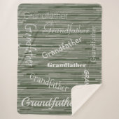 HAMbWG - Softest Fleece - Ihr Name! Sherpadecke (Vorderseite)