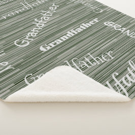 HAMbWG - Softest Fleece - Ihr Name! Sherpadecke