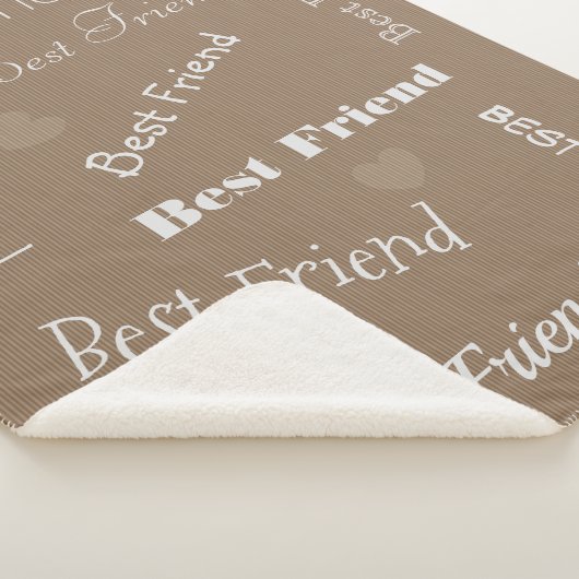 HAMbWG - Softest Fleece - Ihr Name! Sherpadecke (3/4)