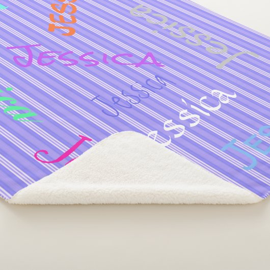 HAMbWG - Softest Fleece - Ihr Name! Sherpadecke (3/4)