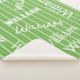 HAMbWG - Softest Fleece - Ihr Name! Sherpadecke