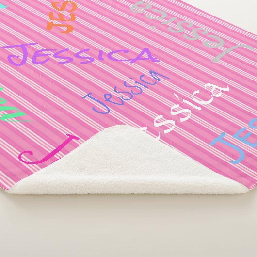 HAMbWG - Softest Fleece - Ihr Name! Sherpadecke (3/4)