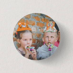 HAMbWG - Square Button - Birthday Party Kid