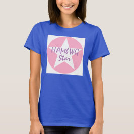 HAMbWG Star Football Jersey T - Shirt - Pink/Lilac