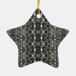 HAMbWG - Star-Ornament - Diamanten Keramikornament