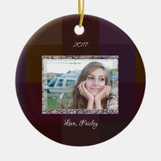 HAMbWG - Star Shaped Foto Ornament (Vorne)