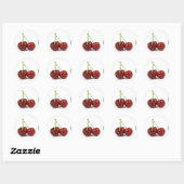HAMbWG - Stickers - Kirschen (Blatt)