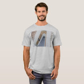 HAMbWG - T - Shirt - Architecture White Verziert L (Vorne ganz)