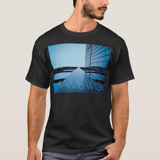 HAMbWG - T - Shirt - Architektur 6 (Vorderseite)