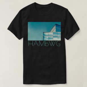 HAMbWG - T - Shirt - Bogen-Aqua 1920 010417 1149A2