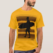 HAMbWG - T-Shirt für Kinder - Goldene Farbverläufe (Vorderseite)