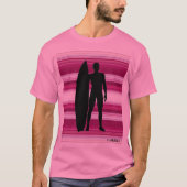 HAMbWG - T-Shirt für Kinder - rosa Farbverläufe (Vorderseite)