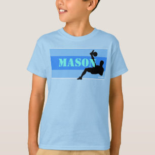 HAMbWG - T-Shirt für Kleinkinder - Blaue Streifen