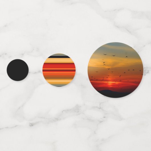 HAMbWG - Table Confetti - Halloween-Thema Konfetti (Rückseiten)