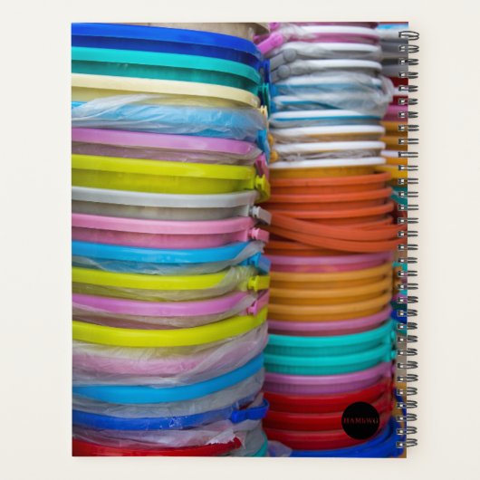 HAMbWG - Täglicher Planer - farbige Eimer (Rückseite)