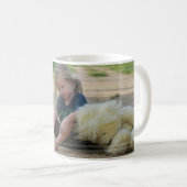 HAMbWG - Tasse des Kaffees - Mädchen mit Teddybär (VorderseiteRechts)