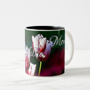 HAMbWG - Tasse - Kirsche und Weiße Tulpen