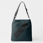 HAMbWG - Tote Bag - Aquamarin - HAMbWG-Logo Tragetaschen Mit Langen Trägern (Rückseite)