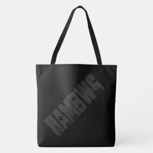 HAMbWG - Tote Bag - Black HAMbWG Logo Tasche