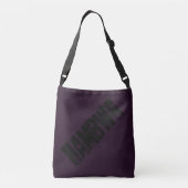 HAMbWG - Tote Bag - Black HAMbWG Logo Tragetaschen Mit Langen Trägern (Rückseite)