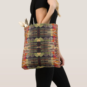 HAMbWG - Tote Bag - Bohemischer Tribal Look Tasche