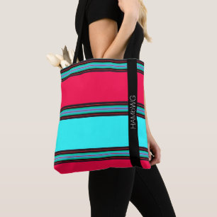 HAMbWG - Tote Bag - großer Streifen Tasche