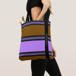 HAMbWG - Tote Bag - großer Streifen Tasche