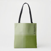 HAMbWG Tote Bag - Grün Kariert Tasche (Vorderseite)