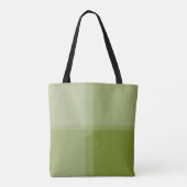 HAMbWG Tote Bag - Grün Kariert Tasche (Rückseite)