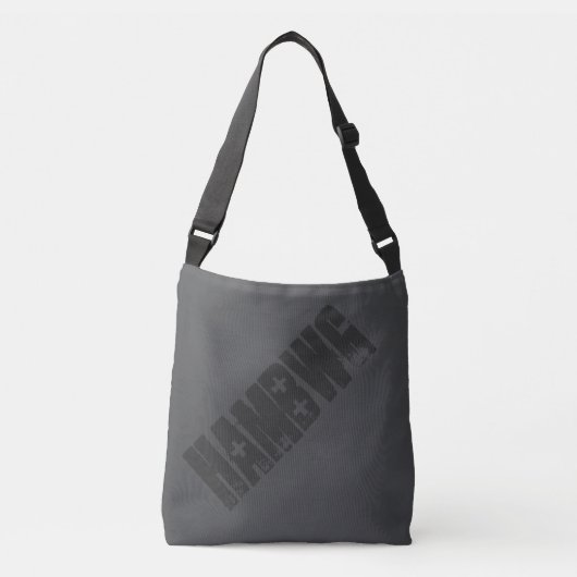 HAMbWG - Tote Bag - HAMbWG-Logo für Holzkohle Tragetaschen Mit Langen Trägern (Vorderseite)