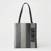 HAMbWG - Tote Bag - Khaki Gray HAMbWG Logo Tasche (Vorderseite)