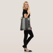 HAMbWG - Tote Bag - Khaki Gray HAMbWG Logo Tasche (Am Model)