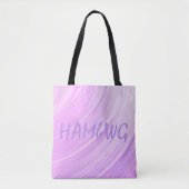 HAMbWG - Tote Bag - Pink Violet w/HAMbWG Tasche (Vorderseite)