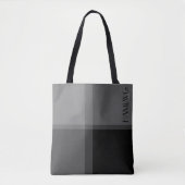 HAMbWG Tote Bag - Schwarz Kariert Tasche (Vorderseite)
