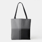 HAMbWG Tote Bag - Schwarz Kariert Tasche (Rückseite)