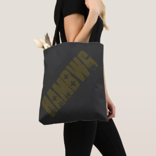 HAMbWG - Tote Bag - Schwarz/Olive Reverse Tasche