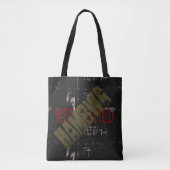 HAMbWG - Tote Bag - Schwarz/Olive Reverse Tasche (Vorderseite)