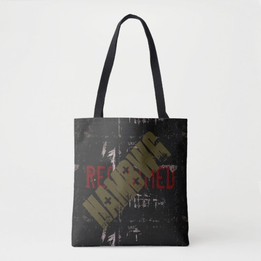 HAMbWG - Tote Bag - Schwarz/Olive Reverse Tasche (Vorderseite)