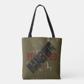HAMbWG - Tote Bag - Schwarz/Olive Reverse Tasche (Rückseite)