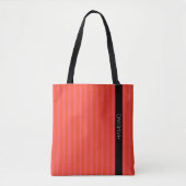 HAMbWG - Tote Bag - Sonnenuntergang Streifen Tasche (Vorderseite)