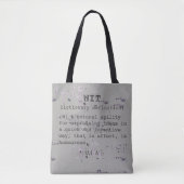 HAMbWG - Tote Bag - WIT Tasche (Vorderseite)