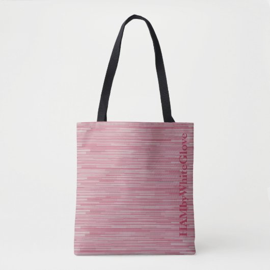 HAMbWG - Tote Beutel - rosa Farbschicht Tasche (Vorderseite)