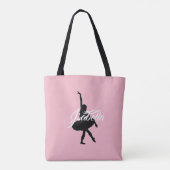HAMbWG Tote Taschen - Design für Ballet Dancer (Rückseite)