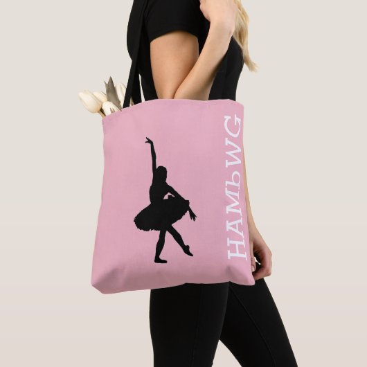 HAMbWG Tote Taschen - Design für Ballet Dancer (Von Nahem)
